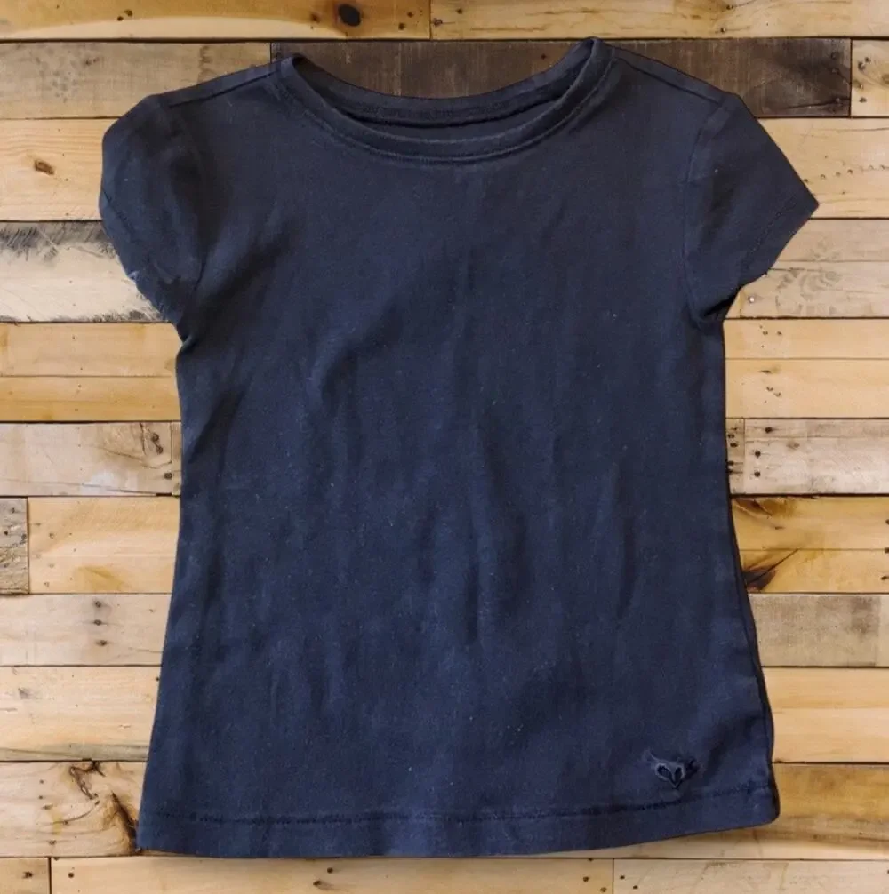Justice Plain Black T-Shirt